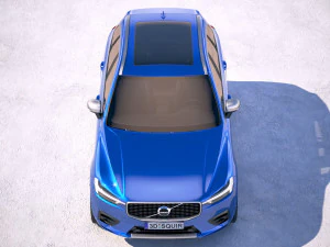 Volvo XC60 R-Design 2018 3D Model