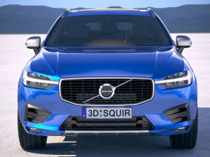 Volvo XC60 R-Design 2018 3D Model