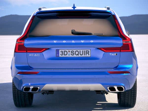 Volvo XC60 R-Design 2018 3D Model