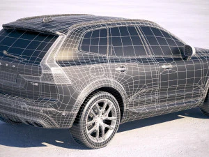 Volvo XC60 R-Design 2018 3D Model