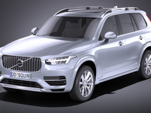 Volvo XC90 R-Design 2015 vray 3D Model