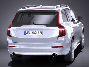 Volvo XC90 R-Design 2015 vray Model 3D