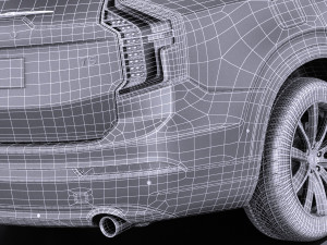 Volvo XC90 R-Design 2015 vray Model 3D
