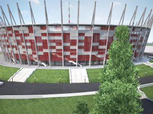 warsaw national stadium 3D Model