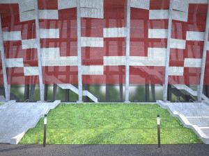 Warsaw National Stadium 3D Model