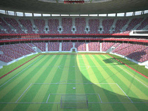 Warsaw National Stadium 3D Model