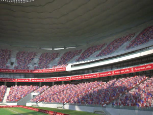Warsaw National Stadium 3D Model