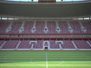 Warsaw National Stadium 3D Model