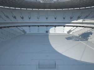 Warsaw National Stadium 3D Model