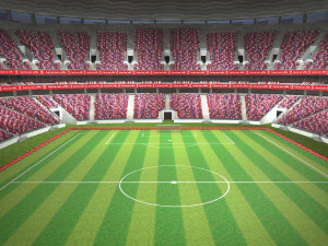 Warsaw National Stadium 3D Model