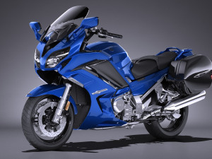 Yamaha FJR1300 2017 3D Model