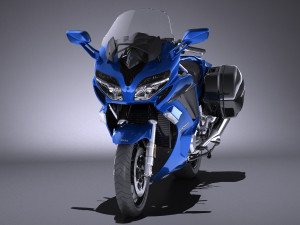 Yamaha FJR1300 2017 Modelo 3D