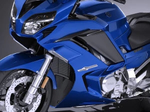 Yamaha FJR1300 2017 3D Model