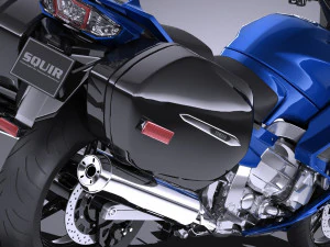 Yamaha FJR1300 2017 3D Model