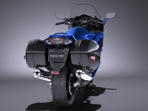 Yamaha FJR1300 2017 Modelo 3D