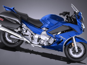 Yamaha FJR1300 2017 Modelo 3D