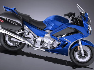 Yamaha FJR1300 2017 3D Model