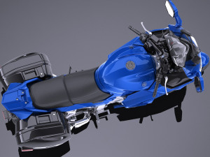 Yamaha FJR1300 2017 Modelo 3D