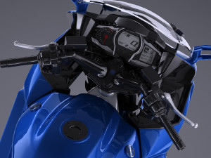 Yamaha FJR1300 2017 Modelo 3D