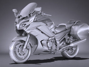 Yamaha FJR1300 2017 Modelo 3D