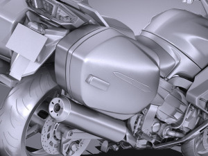 Yamaha FJR1300 2017 Modelo 3D