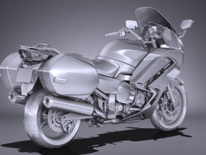 Yamaha FJR1300 2017 Modelo 3D