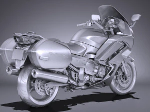 Yamaha FJR1300 2017 3D Model