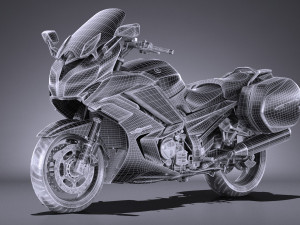 Yamaha FJR1300 2017 Modelo 3D