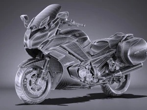 Yamaha FJR1300 2017 3D Model