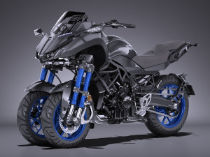 Yamaha Niken 2019 3D Model