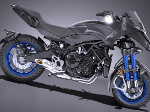 Yamaha Niken 2019 3D 모델