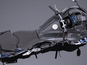Yamaha Niken 2019 Modelo 3D