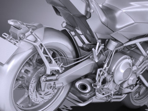 Yamaha Niken 2019 3D 모델