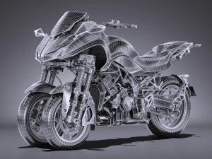 Yamaha Niken 2019 Modelo 3D