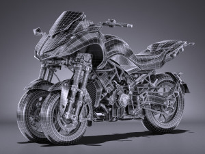 Yamaha Niken 2019 3D 모델