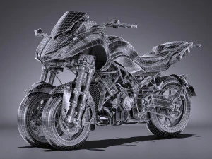 Yamaha Niken 2019 Modelo 3D