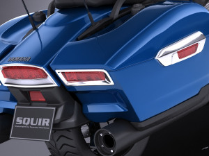 Yamaha Star Eluder 2018 Modello 3D