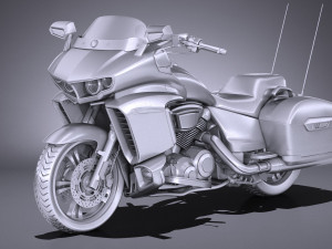 Yamaha Star Eluder 2018 Modello 3D