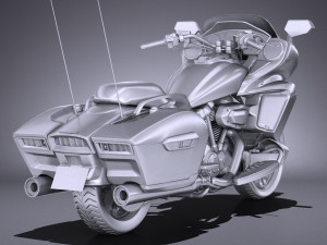 Yamaha Star Eluder 2018 Modello 3D
