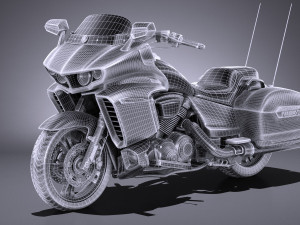 Yamaha Star Eluder 2018 Modello 3D