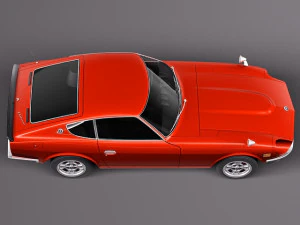 Datsun 240z 1969-1978 3D Model