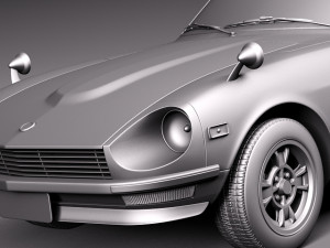 Datsun 240z 1969-1978 Modelo 3D