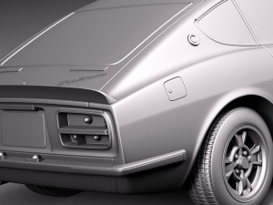 Datsun 240z 1969-1978 Modelo 3D