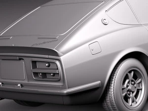Datsun 240z 1969-1978 3D Model