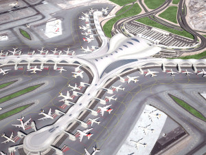 Abu Dhabi Airport 3Dモデル