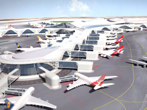 Abu Dhabi Airport 3Dモデル