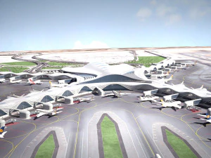 Abu Dhabi Airport 3D Model