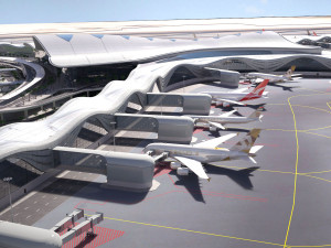Abu Dhabi Airport 3Dモデル
