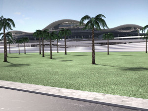 Abu Dhabi Airport 3Dモデル