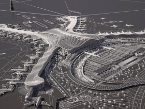 Abu Dhabi Airport 3Dモデル